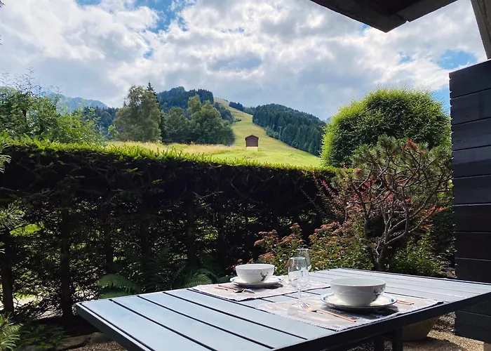 Ravissant Avec Terrasse A Torgon Apartamento